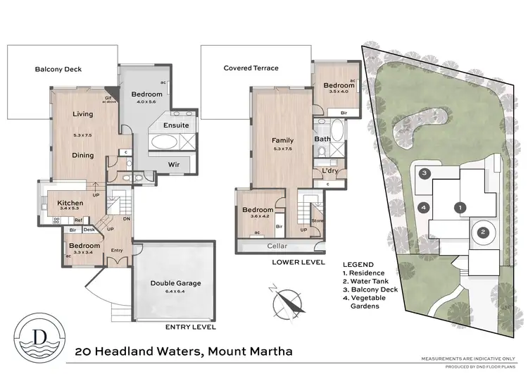 Floorplan of Homely house listing, 20 Headland Waters, Mount Martha VIC 3934