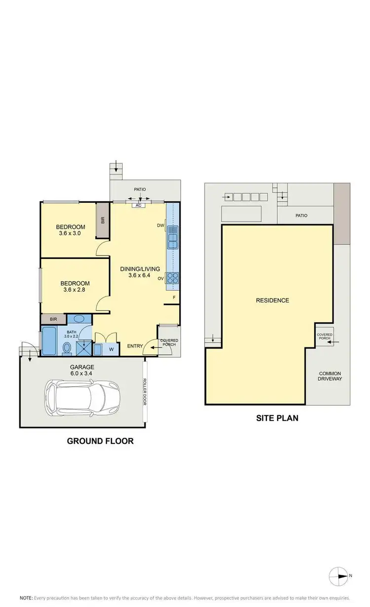 Floorplan of Homely unit listing, 6/23-25 Sefton Street, Pascoe Vale VIC 3044
