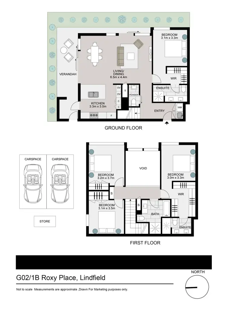 Floorplan of Homely apartment listing, G02/1B Roxy Place, Lindfield NSW 2070