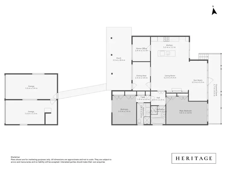 Floorplan of Homely house listing, 22 Tuggerawong Road, Wyongah NSW 2259