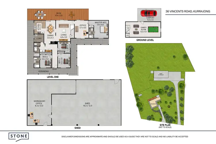 Floorplan of Homely rural property listing, 36 Vincents Road, Kurrajong NSW 2758