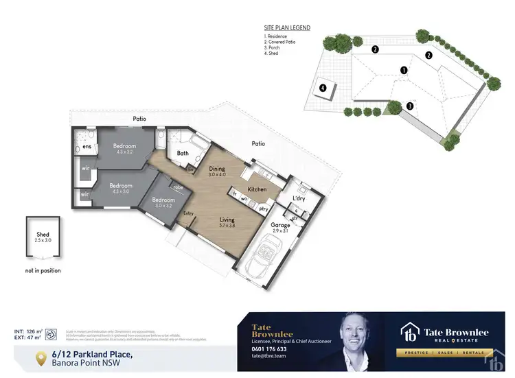 Floorplan of Homely villa listing, 6/12 Parkland Place, Banora Point NSW 2486