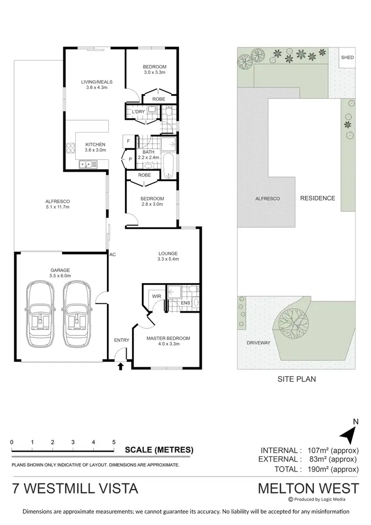 Floorplan of Homely house listing, 7 Westmill Vista, Melton West VIC 3337