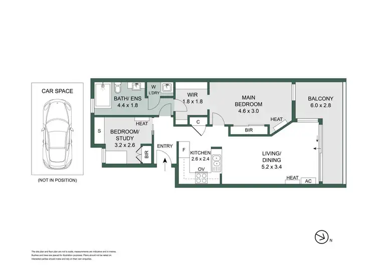 Floorplan of Homely apartment listing, 22/352 Canterbury Road, St Kilda VIC 3182