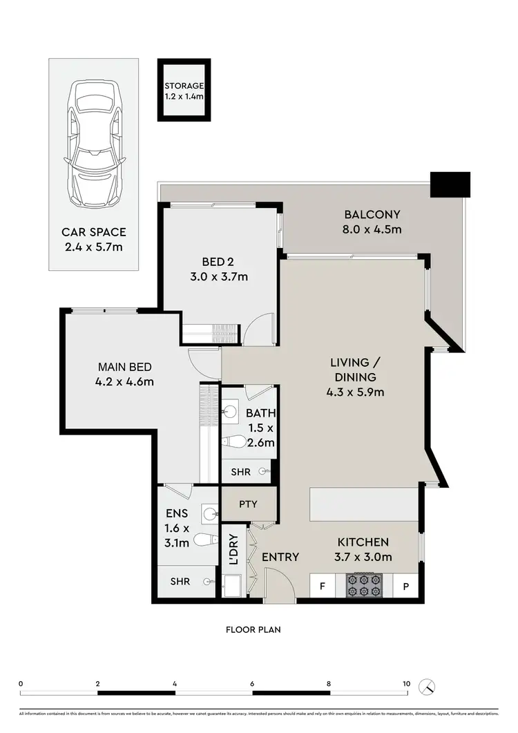 Floorplan of Homely apartment listing, 210/34 Railway Crescent, Jannali NSW 2226