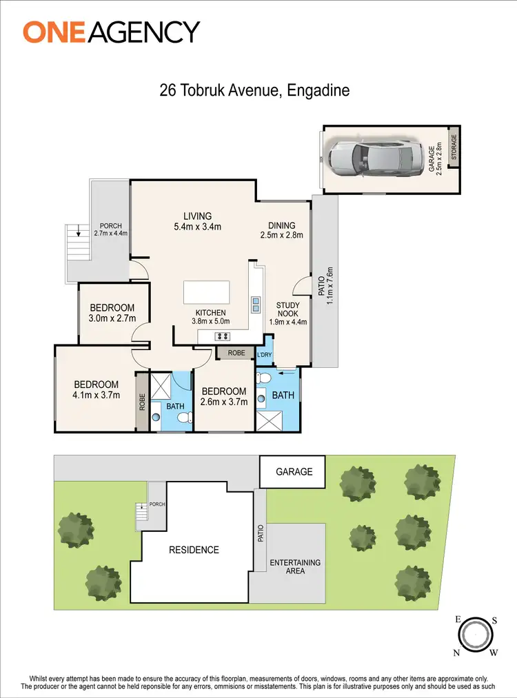 Floorplan of Homely house listing, 26 Tobruk Avenue, Engadine NSW 2233