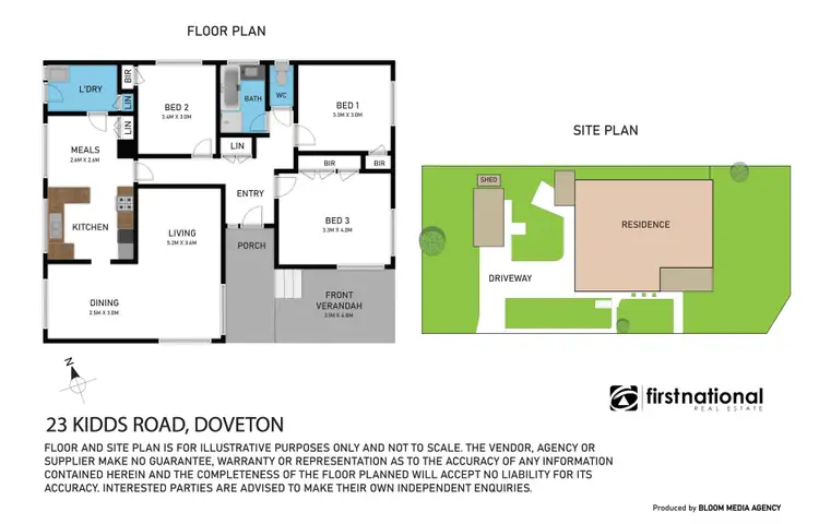 Floorplan of Homely house listing, 23 Kidds Road, Doveton VIC 3177