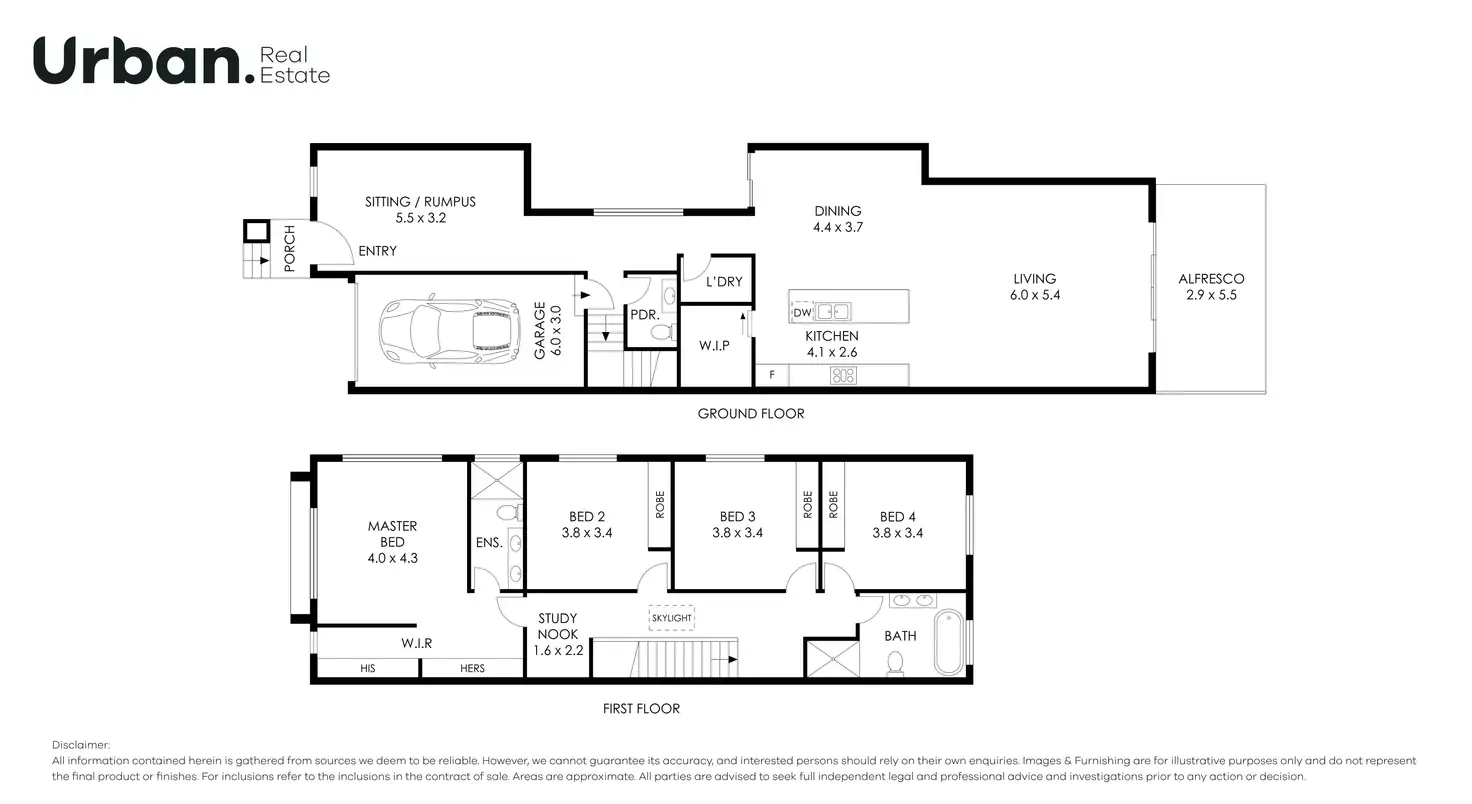 Floorplan of Homely townhouse listing, 16 Angus Street, Tullimbar NSW 2527