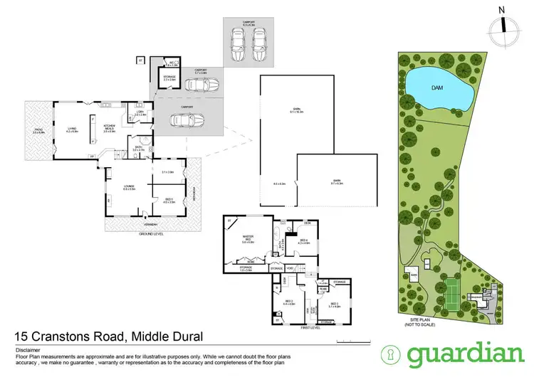 Floorplan of Homely rural property listing, 15 Cranstons Road, Middle Dural NSW 2158