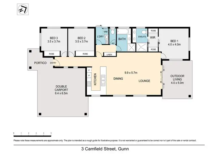 Floorplan of Homely house listing, 3 Camfield Street, Gunn NT 832