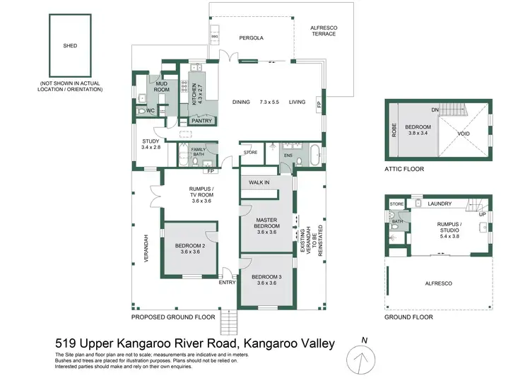 Floorplan of Homely house listing, 519 Upper Kangaroo River Road, Kangaroo Valley NSW 2577