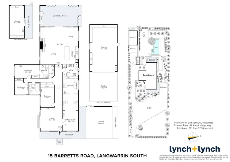 Floorplan of Homely house listing, 15 Barretts Road, Langwarrin South VIC 3911