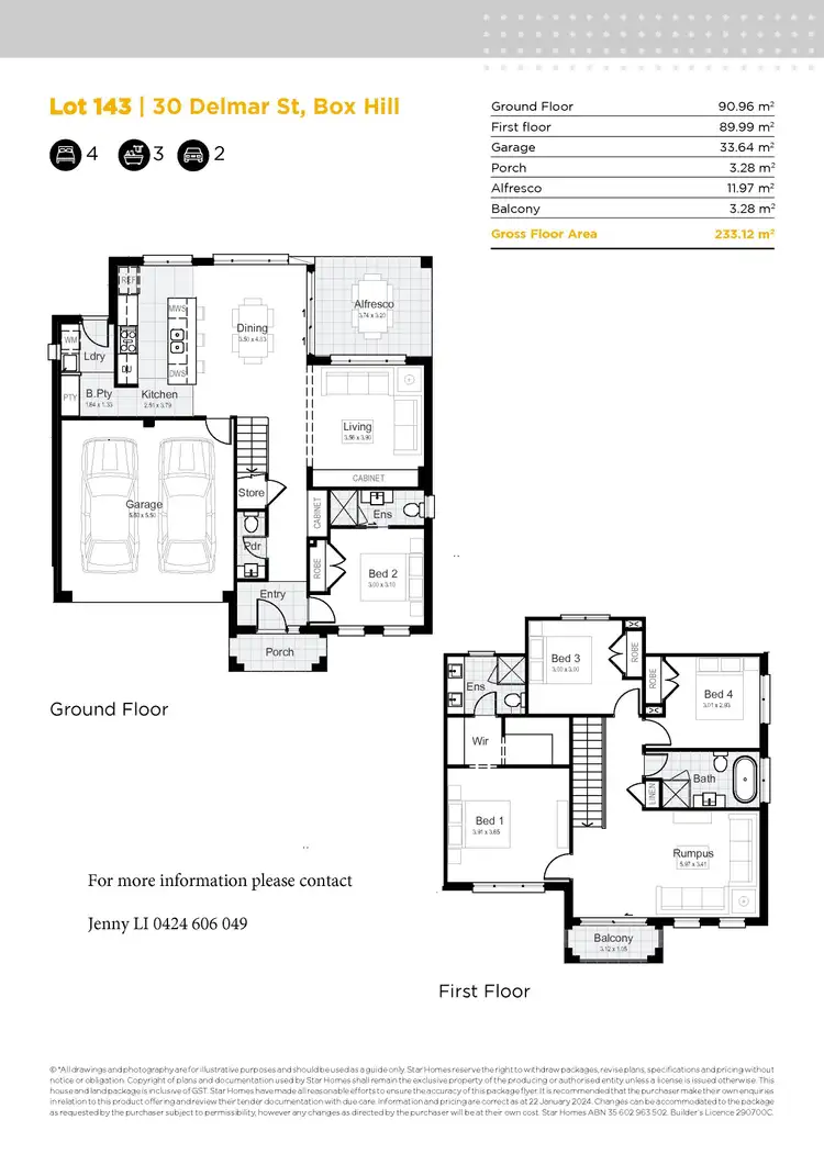Floorplan of Homely house listing, 30 Delmar Street, Box Hill NSW 2765