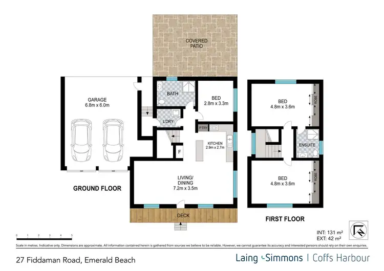 Floorplan of Homely house listing, 27 Fiddaman Road, Emerald Beach NSW 2456