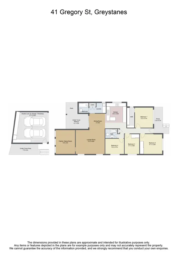 Floorplan of Homely house listing, 41 Gregory Street, Greystanes NSW 2145