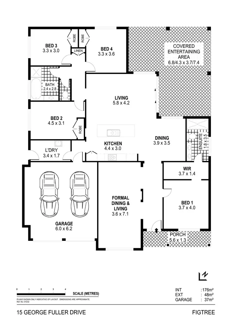 Floorplan of Homely house listing, 15 George Fuller Drive, Figtree NSW 2525