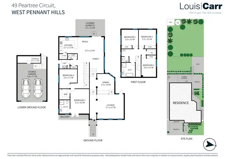 Floorplan of Homely house listing, 49 Peartree Circuit, West Pennant Hills NSW 2125