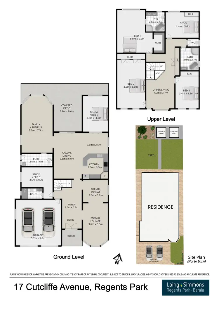 Floorplan of Homely house listing, 17 Cutcliffe Avenue, Regents Park NSW 2143