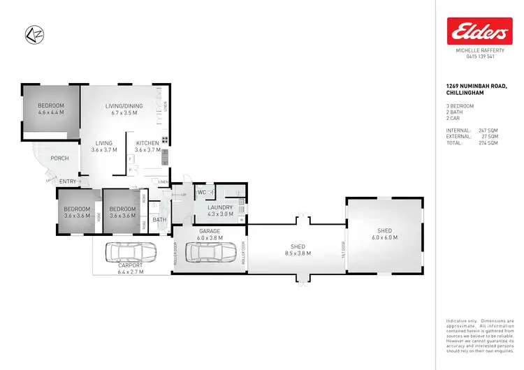 Floorplan of Homely house listing, 1269 Numinbah Road, Chillingham NSW 2484