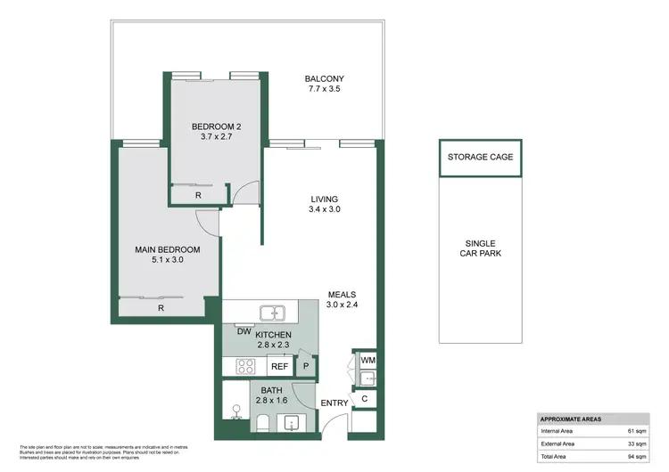 Floorplan of Homely apartment listing, 338/226 Bay Road, Sandringham VIC 3191