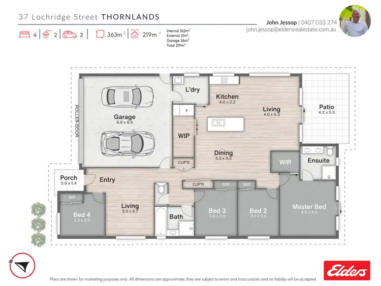 Floorplan of Homely house listing, 37 Lochridge Street, Thornlands QLD 4164