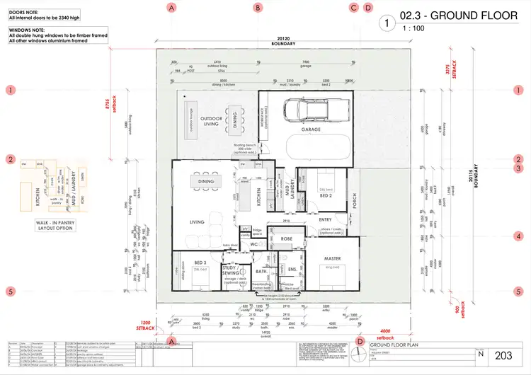Floorplan of Homely house listing, 61a William Street, Wodonga VIC 3690