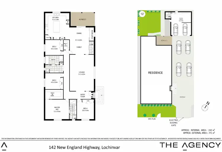 Floorplan of Homely house listing, 142 New England Highway, Lochinvar NSW 2321