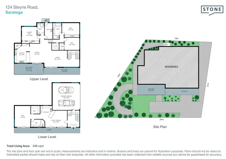 Floorplan of Homely house listing, 124 Steyne Road, Saratoga NSW 2251
