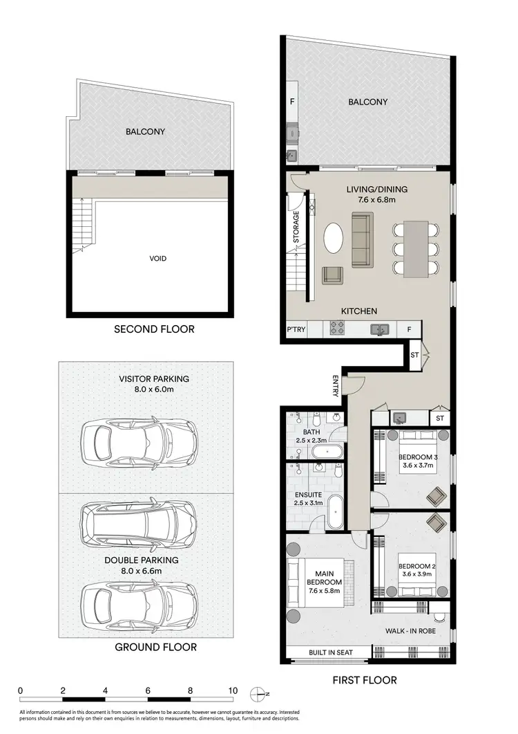 Floorplan of Homely unit listing, 2/199 Bay Road, Toowoon Bay NSW 2261