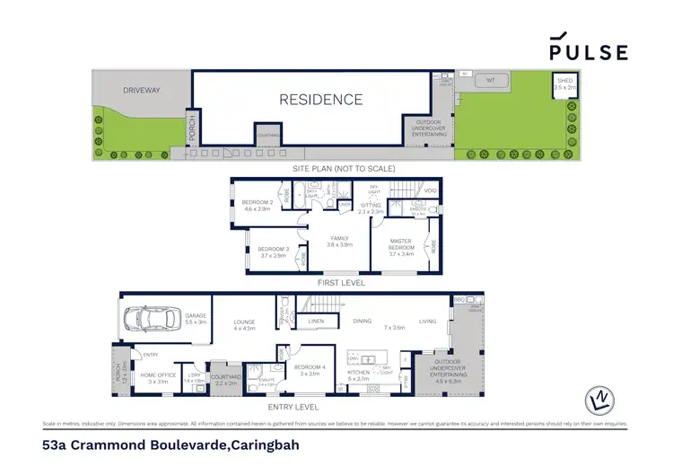 Floorplan of Homely house listing, 53A Crammond Boulevarde, Caringbah NSW 2229