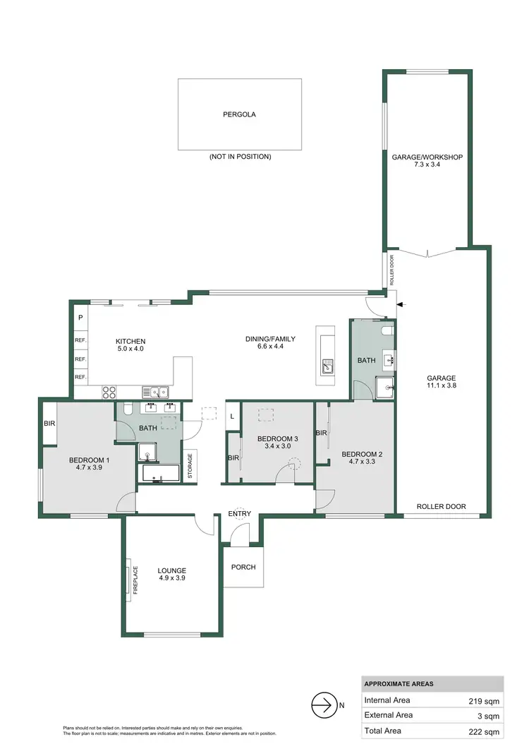 Floorplan of Homely house listing, 16 Roberts Street, Brighton SA 5048
