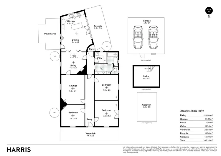 Floorplan of Homely house listing, 70 Sheoak Road, Belair SA 5052