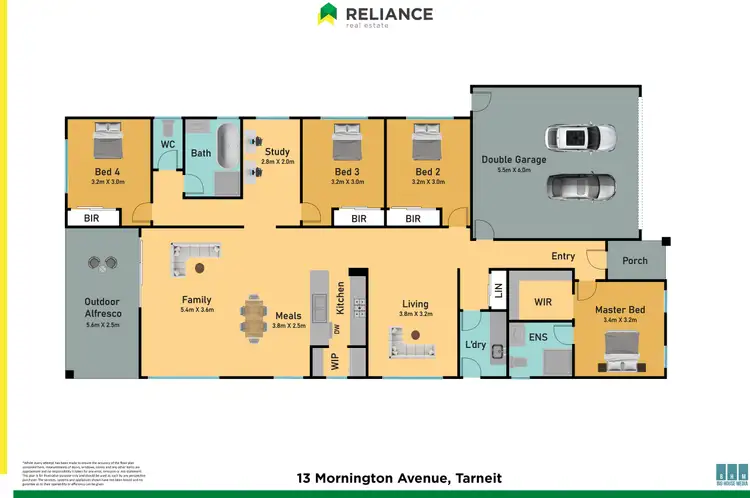 Floorplan of Homely house listing, 13 Mornington Avenue, Tarneit VIC 3029
