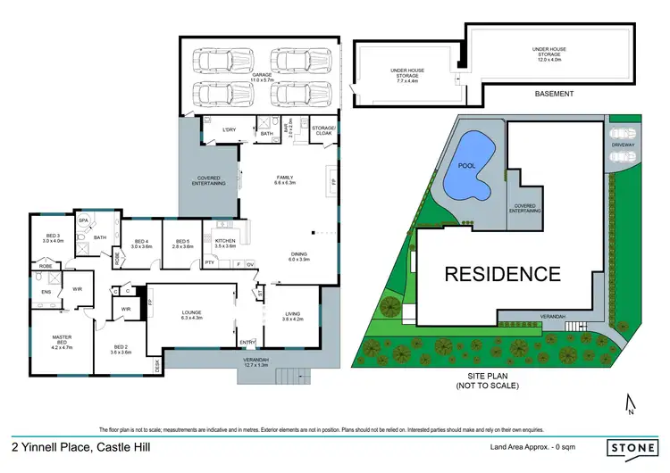 Floorplan of Homely house listing, 2 Yinnell Place, Castle Hill NSW 2154