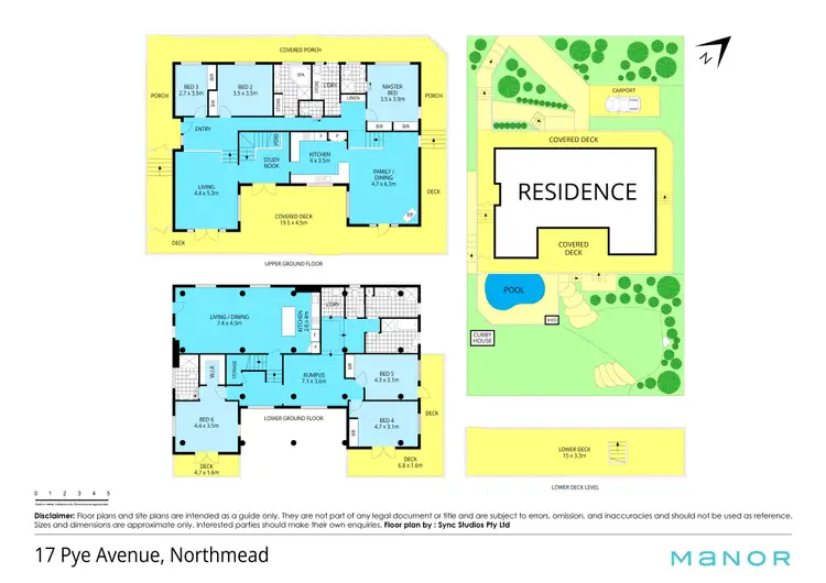 Floorplan of Homely house listing, 17 Pye Avenue, Northmead NSW 2152