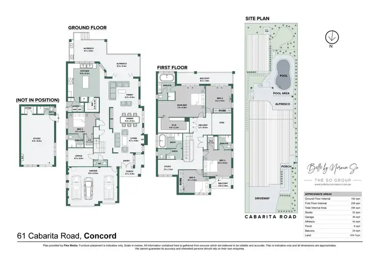 Floorplan of Homely house listing, 61 Cabarita Road, Concord NSW 2137