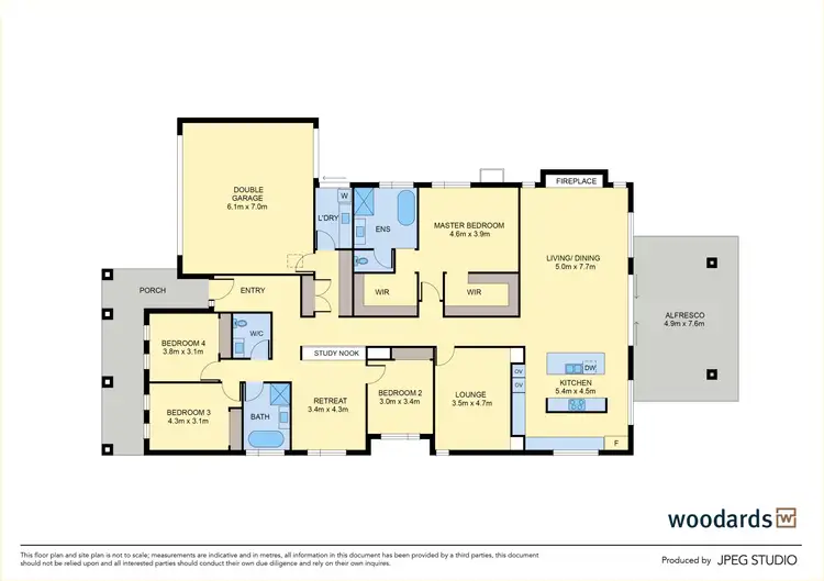 Floorplan of Homely house listing, 42 Hurst Drive, New Gisborne VIC 3438