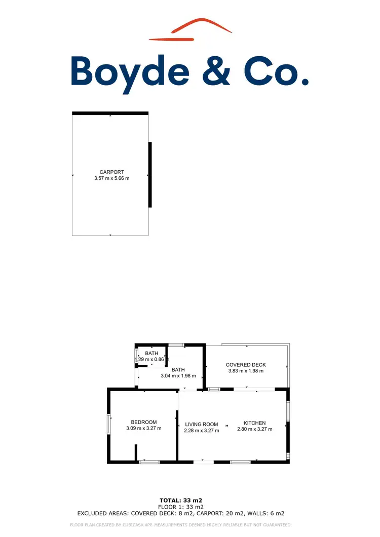 Floorplan of Homely house listing, 6 Chapel Street, Nilma VIC 3821