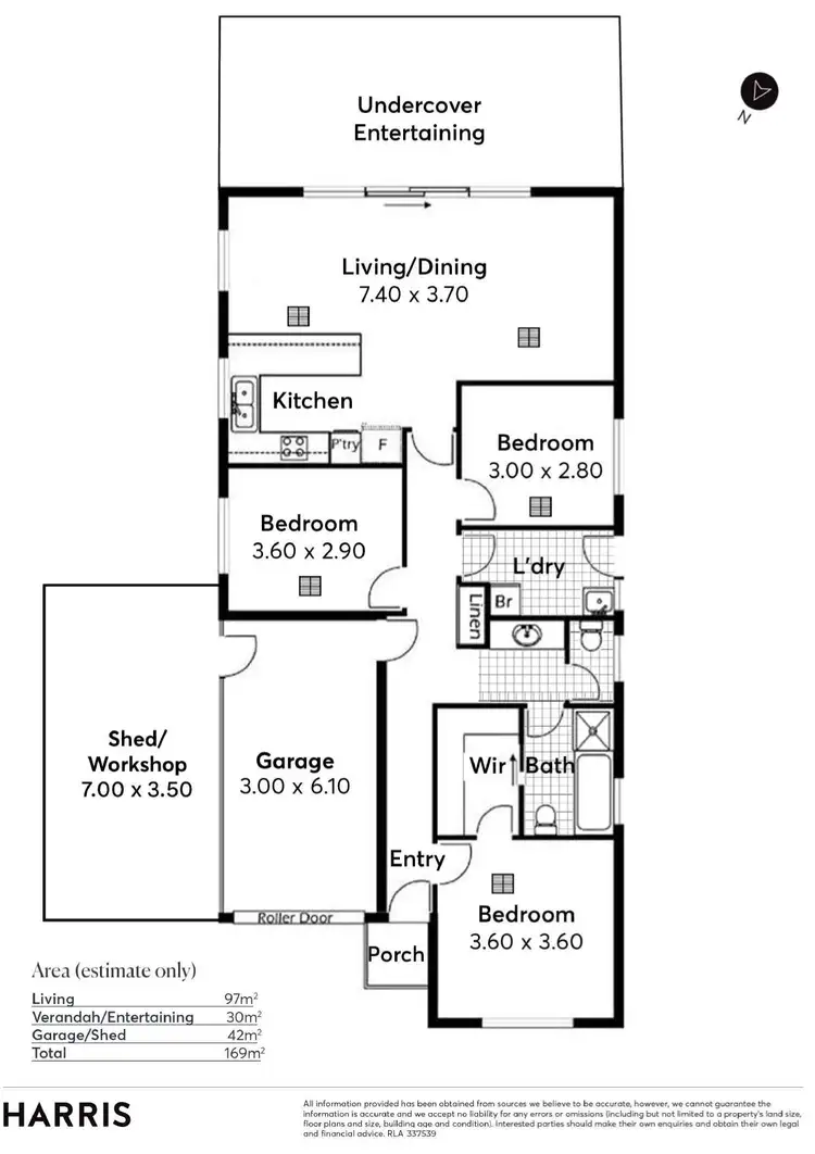 Floorplan of Homely house listing, 187A Fenchurch Street, Goolwa SA 5214