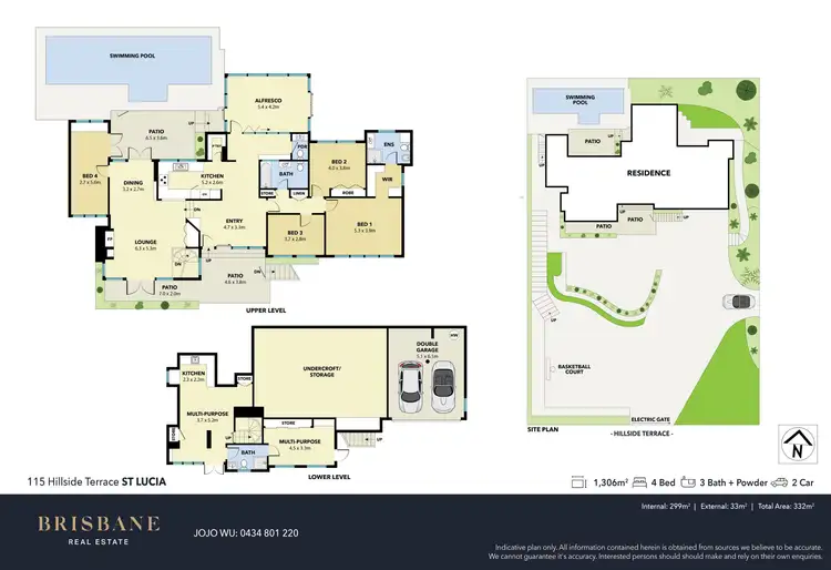 Floorplan of Homely house listing, 115 Hillside Terrace, St Lucia QLD 4067
