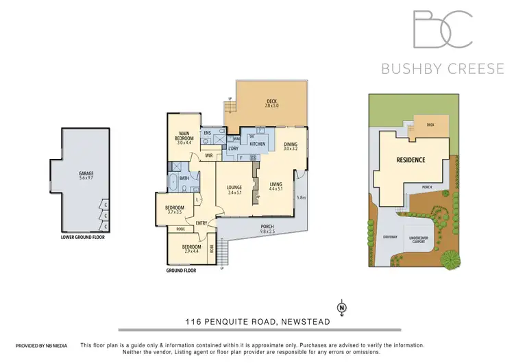 Floorplan of Homely house listing, 116 Penquite Road, Newstead TAS 7250