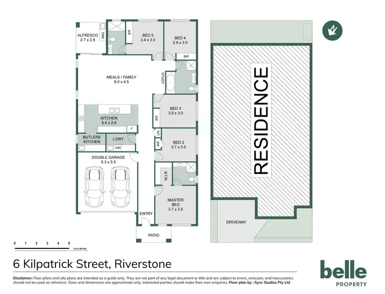 Floorplan of Homely house listing, 6 Kilpatrick Street, Riverstone NSW 2765