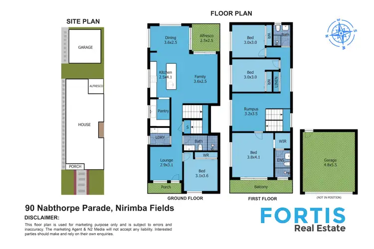 Floorplan of Homely house listing, 90 Nabthorpe Parade, Schofields NSW 2762