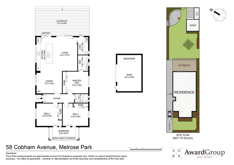 Floorplan of Homely house listing, 58 Cobham Avenue, Melrose Park NSW 2114