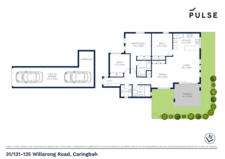 Floorplan of Homely apartment listing, 31/131-135 Willarong Road, Caringbah NSW 2229