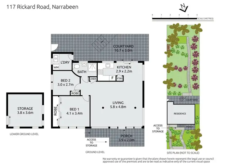 Floorplan of Homely house listing, 117 Rickard Road, North Narrabeen NSW 2101