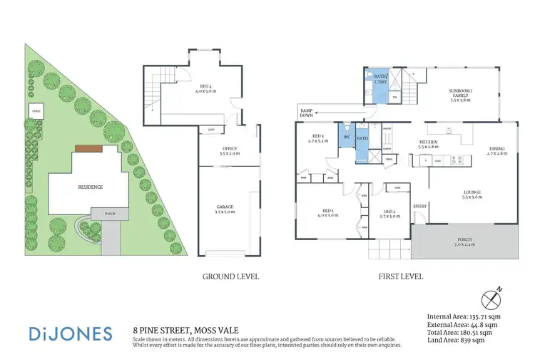Floorplan of Homely house listing, 8 Pine Street, Moss Vale NSW 2577