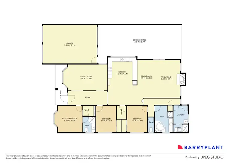 Floorplan of Homely house listing, 81 Truro Crescent, Taylors Lakes VIC 3038