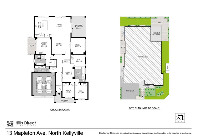 Floorplan of Homely house listing, 13 Mapleton Avenue, North Kellyville NSW 2155