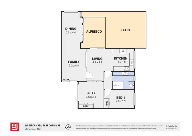 Floorplan of Homely house listing, 2/7 Birch Crescent, East Corrimal NSW 2518